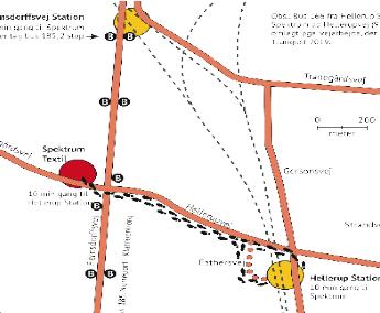 Kildegrdsvej Transport til Spektrum